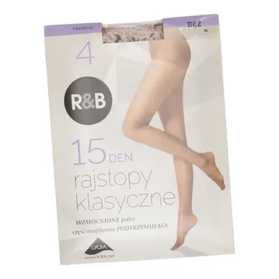 Nylon tights (Rajstopy Klasyczne) from Lycra Elastane, Polyamide