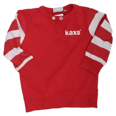 Sweatshirt (Red, White) from Kaxs by KappAhl Cotton