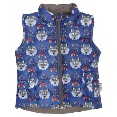 Outdoor vest (Blauw, Meerkleurig) van Babauba Polyester