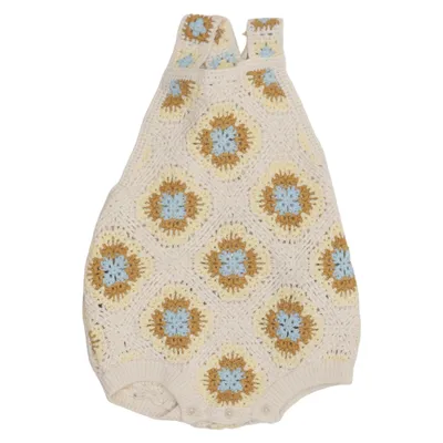 Sparkdräkt (Beige, Blå, Gul) från Zara Bomull, Polyester