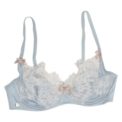 Bra (Blue, White) from Brigitte Bardot Elastane, Polyamide