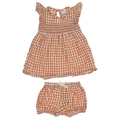 Set (Beige, Wit) van Hema Katoen, Polyester