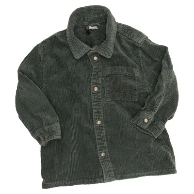 Overshirt (Green) from Lindex Kids Cotton