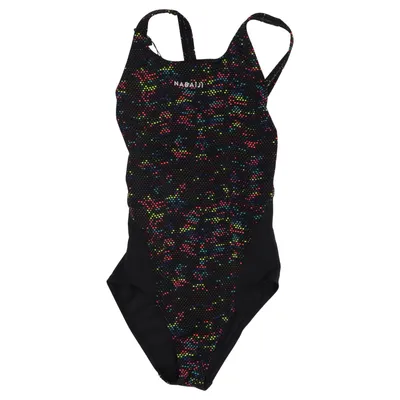 Maillot de bain une pièce (Noir, Multicolore) de Nabaiji