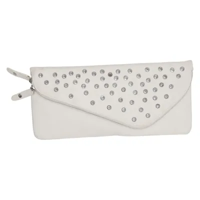Sac pochette (Blanc) de SIX Coton, Polyester, Polyuréthane