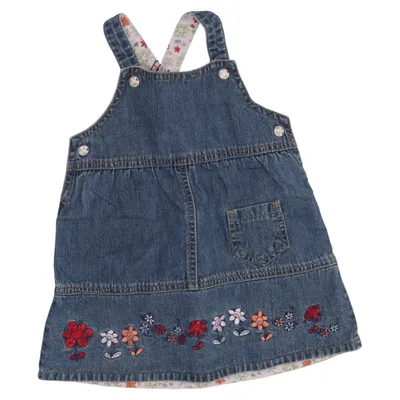 Robe salopette (Bleu, Multicolore) de H&M Baby Coton