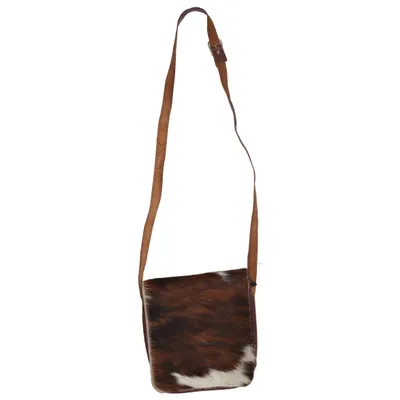 Sac à bandoulière (Marron, Blanc, Noir)