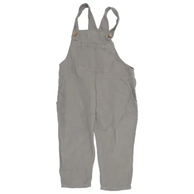 Dungarees (Gray) from Play Up Linen