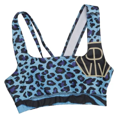 Sport-BH (Blå, Svart) från Power Woman Elastan, Polyester