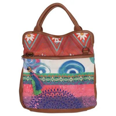 Axelremsväska (Flerfärgad) från Desigual Polyester, Polyuretan