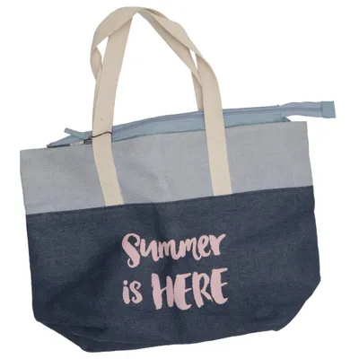 Sac de plage (Bleu, Rose) de Fabrizio