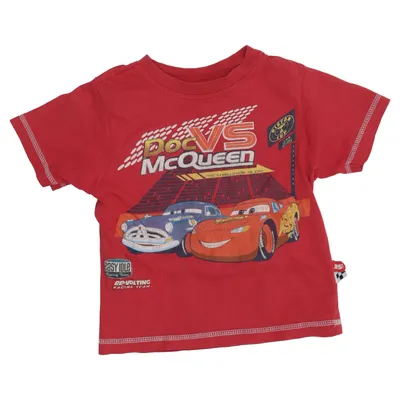 T-shirt (Red, Multicolored) from Disney Pixar Cotton