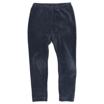 Corduroy broek (Blauw) van Uniqlo Baby Katoen, Elastaan, Polyester