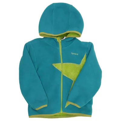 Hættetrøje (Blå, Grøn) fra Jako-O Polyester
