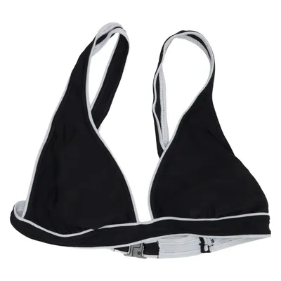 Bikini top (Zwart, Grijs) van Pussy Deluxe Elastaan, Polyamide, Polyester