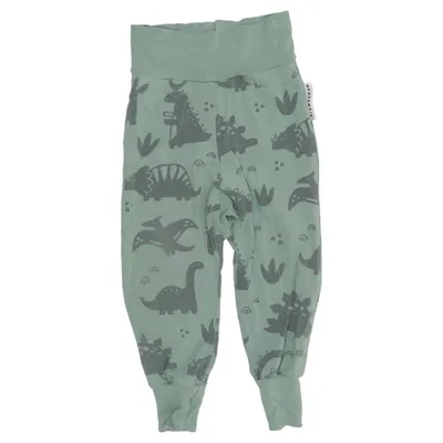 Pantalon de pyjama (Vert) de Geggamoja Bambou, Élasthane, Coton biologique
