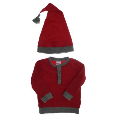 Julkläder (Röd, Grå) från KappAhl Bomull, Polyester