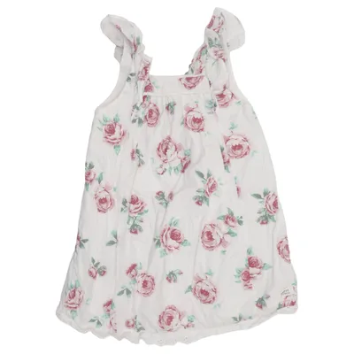 Jurk (Wit, Roze) van Newbie by KappAhl Katoen