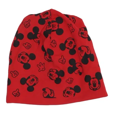 Bonnet (Rouge, Noir) de Disney Baby Coton, Élasthane