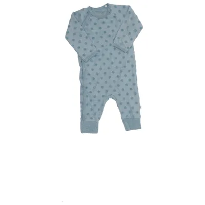 Barboteuse (Bleu) de Pippi Coton biologique, Polyester