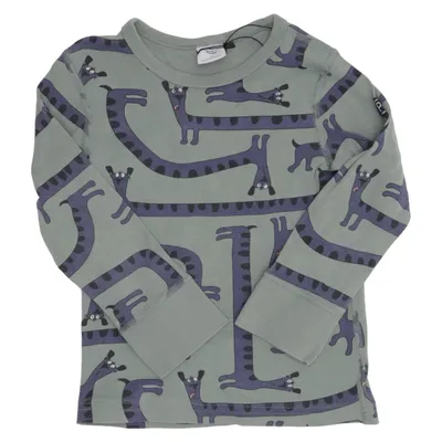Long sleeve T-shirt (Green, Purple, Multicolored) from Polarn O. Pyret Organic cotton