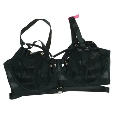 Bra (Black) from Private Collection Elastane, Polyamide