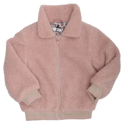 Fleece-takki (Pink) kohteesta Name It Polyesteri