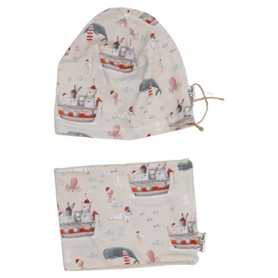 Accessoarset (Beige, Flerfärgad) från Fuchs & Kiwi Bomull, Elastan