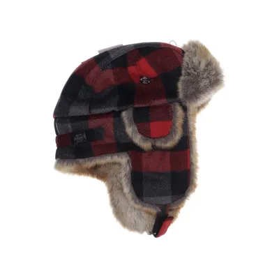 Trapperhatt (Röd, Svart, Brun) från Barts Akryl, Nylon, Polyester, Ull