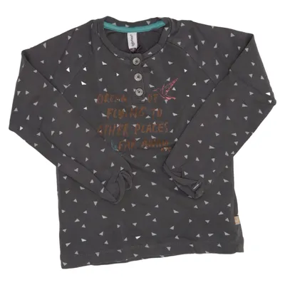 Long sleeve T-shirt (Gray) from Babyface Cotton, Elastane