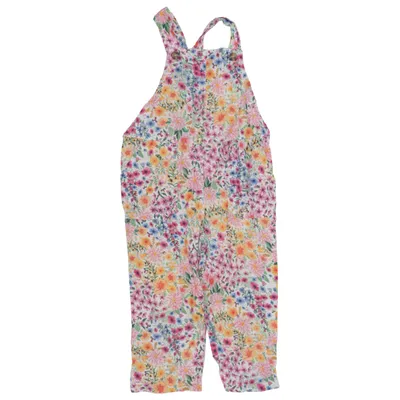 Jumpsuit (Wit, Meerkleurig) van H&M x Angela McKay Katoen