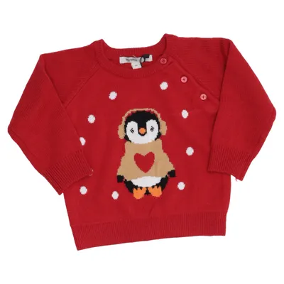 Jultröja (Röd) från MyWear Baby Akryl