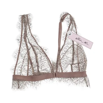 Bralette (Grijs) van Ella M Lindex Metallvezel, Polyamide