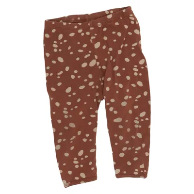 Legging (Marron, Beige) de Konges Sløjd Élasthane, Coton biologique