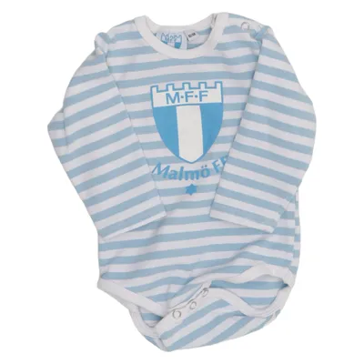 Body (Blå, Vit) från Malmö FF Bomull, Elastan