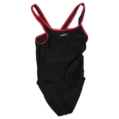 Maillot de bain une pièce (Noir, Rose) de Swind Élasthane, Polyester