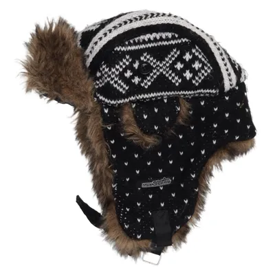 Trapperhatt (Svart, Vit, Brun) från Max Sport
