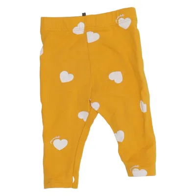 Leggings (Geel, Wit) van Minimarket Katoen, Elastaan