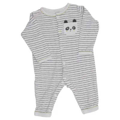 Barboteuse (Blanc, Gris) de Baby Club by C&A Coton