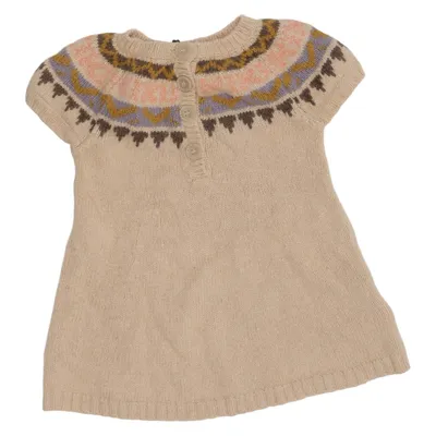 Kjole (Beige, Flerfarvet) fra Noa Noa Miniature Bomuld