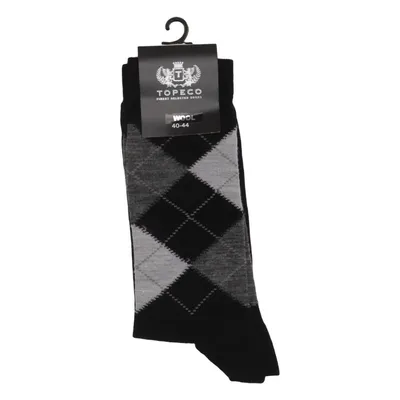 Socks (Black, Gray) from Topeco Wool