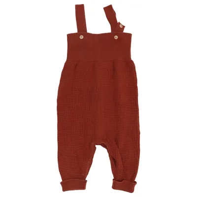 Salopette (Marron) de Alana Coton biologique