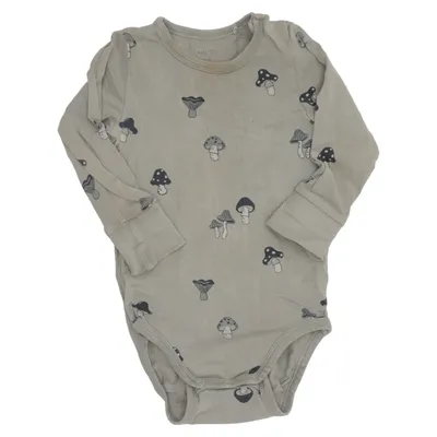 Romper (Groen) van Lindex Baby Katoen, Elastaan