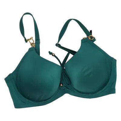 Haut de bikini (Vert) de Dorina Élasthane, Polyamide, Polyester