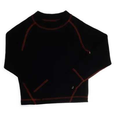 Base layer shirt (Black, Orange) from Nanook