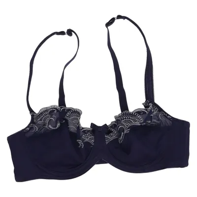 Bra (Blue) from Miriale Cotton, Elastane, Polyamide, Polyester