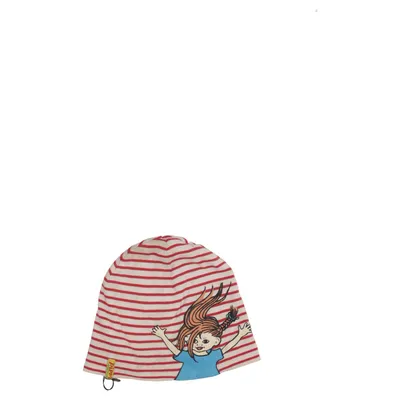 Beanie (Rood, Wit, Meerkleurig) van Pippi Långstrump Katoen