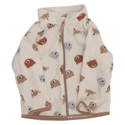 Fleece jas (Beige, Bruin, Grijs) van H&M Polyester