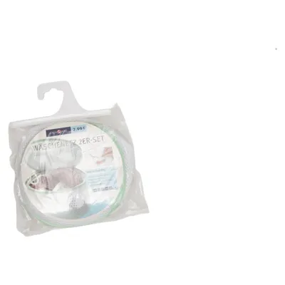 Laundry bag (White, Green) from Ideen Welt