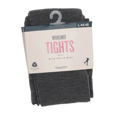 Tights (Gray) from KappAhl Elastane, Polyamide, Wool
